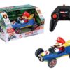 Super Mario Kart RC Car with Water Spray Mist Effect, Lights & Music – 2.4GHz Rechargeable Remote Control Racing Vehicle for Kids