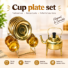 MINIATURE CUP KETTLE PLATE SET -