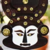 KATHAKALI WALL HANGING SHOWPIECE - 15 INCH