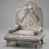 German Silver Simhasan 13 INCH - CLEARANCE SALE