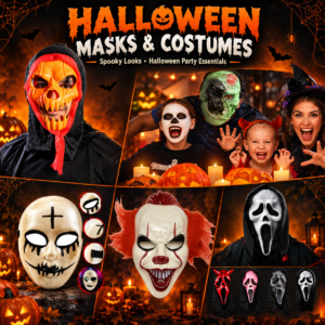 Halloween FaceMask - assorted Only PVC models