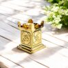 SHINY BRASS TULASI DIYA DEEPAM - 3.2 inch