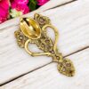 ANTIQUE TEMPLE STYLE BRASS - POOJA AARTI - 8 inch