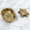 BRASS TURTLE WITH FREE WATER PLATE - 2 inch