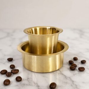 TEA / COFFEE - DABRA SET - PURE BRASS