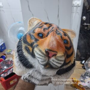 REAL BIG HUMAN SIZE- MEDIUM AGED TIGER SIZE FACEMASK