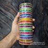 WATERDROP GLASS BANGLES - 9 COLOURS - NAVRATRI NAVYUGA SPECIAL - 5 DOZEN APPROX COUNT