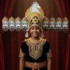 RAVAN HEADS IN WOODEN FRAME - 36 INCH APPROX