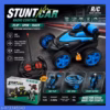 RC Monster Stunt Car 2.4GHz with 360° Rotation, LED Lights & Double-Sided Flip