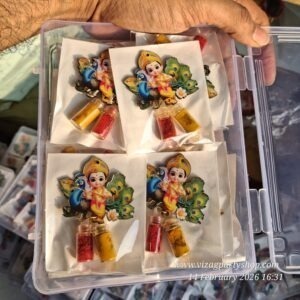 KUMARASWAMY NEW AI KGF PASUPU HALDI KUMKUM RETURN GIFT 20PC PER BOX