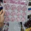 TEAM BRIDE BADGES 12 PC PACK BACHELORETTE HALDI
