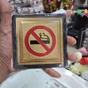 SHINY LAMINATED SIGN BOARD NAME PLATE ---- no smoking
