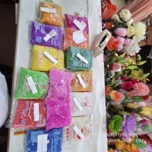 BEADS 500 GRAM PACKET DARK BLUE