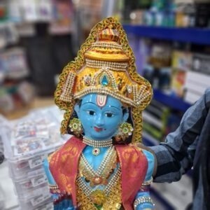 FULL VISHNU 6613 BODY AND FACE DECORATED VARALAKSHMI 14 INCH TO 18INCH APPROX