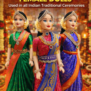 Cultural Doll Standing SAREE 11" inch - Traditional Dolls