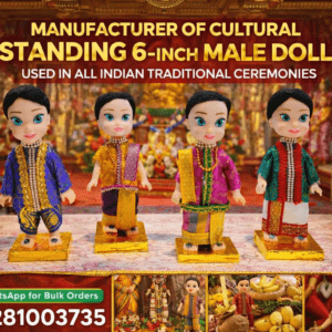 Cultural Doll Standing BOY Mature function 6" inch - Traditional Dolls
