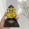 DIYA STAND LAXMI KALASAM (TL LAKSHMI 127)  - WOOD MDF KGF PROPS