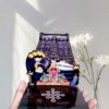 DIYA STAND VISHNU IN TEMPLE (TL VIS IN TEM 127))  - WOOD MDF KGF PROPS