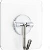 Wall Hooks Transparent Sticker Adhesive - 2pcs Pack