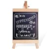 Black Board with Easel Stand – 6inch