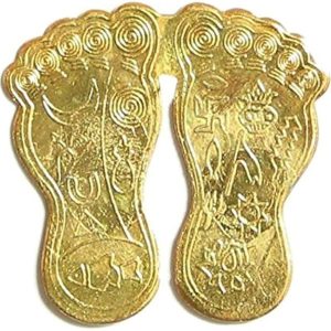 Gold Devudu Padalu Laxmi Devi Feet