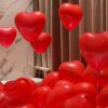 Red Heart Balloons - 25pcs