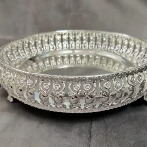 Trays Round German Silver - (All Sizes)