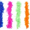 Feather Fur Strip Garland 5ft