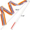 Dance Ribbon Streamer with Stick Gymnastics - Dance