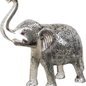 Elephant 10"inch - Antique German Silver