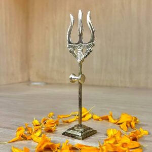 Trishulam Trishul Pure Brass - (All Sizes)