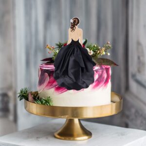 Cake Topper Bride Dress - Assorted