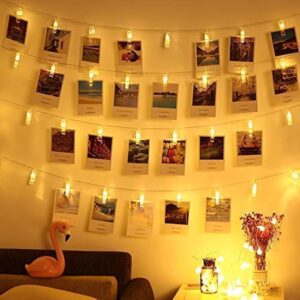 LED Photo Clip String Lights - Warm White