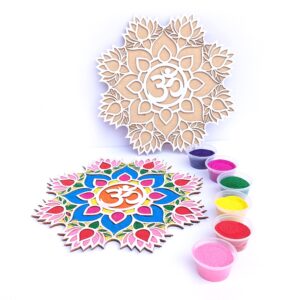 KGF Rangoli Muggu Frames - (ASSORTED)