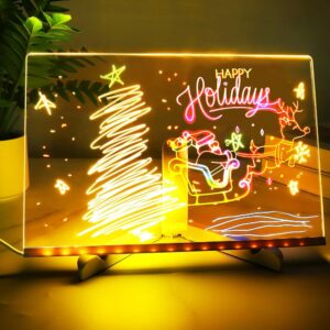 LED LCD DRAWING BOARD WITH SKETCHES diy table writing -ADULTS/KIDS STATIONARY STATIONERY RETURN GIFTS
