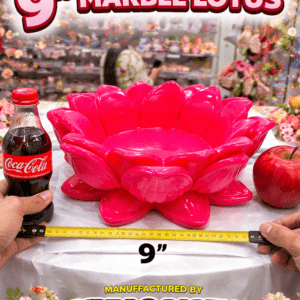 VIRAL MARBLE LOTUS JUMBO SIZE 9 INCH (MA LO 9I LP 2964)