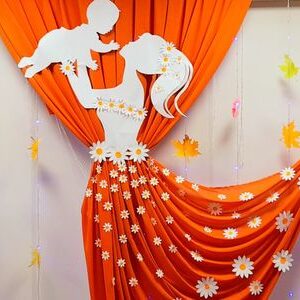 Baby Shower New Backdrop Full Set Kit - DIY COMBO