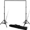 PROLITE AND CAMERON Backdrop Stand Adjustable Heavy Duty - 8ftx8ft