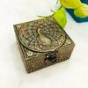 Oxidised Meena Casket - Gift Articles MEENA BOX Dry Fruit Box - TRADITIONAL RETURN GIFTS