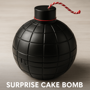 Cake Bomb Surprise Pinata - Cake Stand