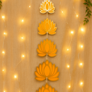Hangings Lotus Acrylic 5 Step - Assorted