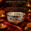 100% 100PERCENT PURE GERMAN SILVER BOWL CUP 3I 0044 3400