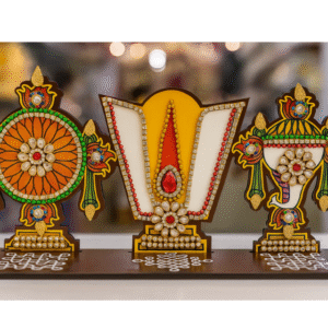 KGF SHANKU CHAKRA NAAMAM- STONE WOOD MDF KGF PROPS