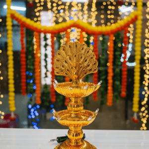 Diya Deepam Peacock Stand - All Sizes