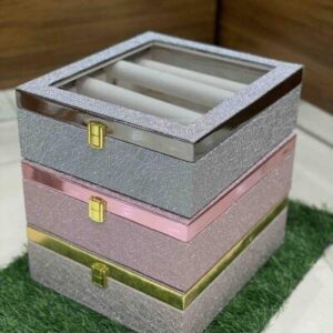 Organiser Bangles Shimmer Box - (All Sizes)
