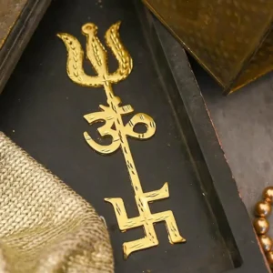 Prop Trishulam (Trishul, OM & Swastik) - All Sizes