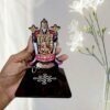 DIYA STANDS BALAJI LAKSHMI INSIDE (TL BAL IN DEVI 127)  - WOOD MDF KGF PROPS