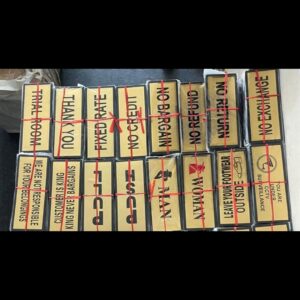 SHINY LAMINATED SIGN BOARD NAME PLATE ---- TRIAL ROOM