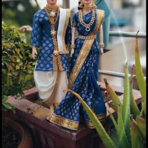 COUPLE DOLLS INDIAN CULTURAL DOLLS MARRIAGE engagement abbay ammay