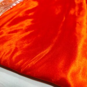 Plain Backdrop Cloth Orange 3ft x 8ft